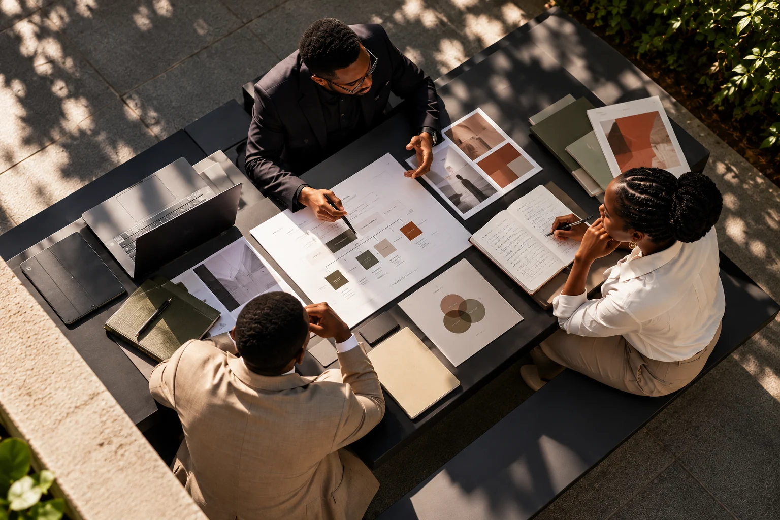 Illustrative strategic architecture concept